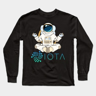 Iota Crypto miota Token iota Cryptocurrency coin token Long Sleeve T-Shirt